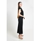 thumbnail image 2 of Vestido midi con detalle drapeado Roman Fashion /Juvenil, 03251 (Negro) negro G, 2 of 5