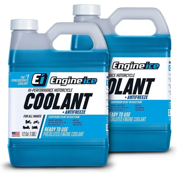 Engine Ice TYDS008-02 High Performance Coolant, 0.5 Gallon, 2 Pack