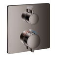 thumbnail image 4 of Grohe Grohtherm 24111A00 Dual Function 2-Handle Thermostatic Valve Trim in Grohe Hard Graphite, 4 of 5