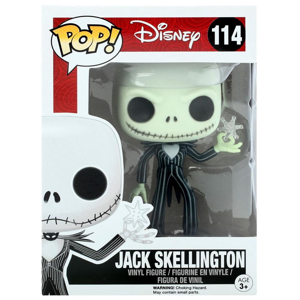 Jack Skellington Vinyl Figure With Snowflake Funko POP! Disney - Walmart.com - Walmart.com