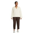 thumbnail image 4 of Just My Size Women's Plus Size Corduroy Pull-On Pants with Pockets, 4 of 6