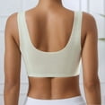 thumbnail image 4 of Jelly Bras for Women Full Coverage Cool Touch Smooth Wireless Bra Summer Thin Breathable Comfort Light Support Sports Bralette Green Xxl, 4 of 5