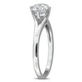 thumbnail image 3 of Created Forever Women's 1ct TW Lab-Grown Diamond Sterling Silver Solitaire Engagement Ring, 3 of 7