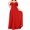 Red, variant on V Neck Junior Bridesmaid Dresses Long Off-Shoulder Chiffon Flower Girl Dress for Teen Girls Party Pageant Gowns-Red-8Y