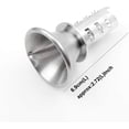 thumbnail image 2 of 18/8 Stainless Steel Portable Manual Lemon Squeezer Citrus Orange Juice Hand Juicer Screw Press Fresh Squeezed Fruit Kitchen Tools -YM411, 2 of 9