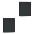 thumbnail image 4 of Cateissary 1 Uds. Caliente antideslizante Slijtage Slip ordenador portátil Zachte Rand cosido Muismat negro 200*240*2mm 2Conjunto, 4 of 6