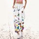thumbnail image 1 of WILLBEST Pantalones Deportivos Casuales para Mujer: Pantalones Deportivos de Cintura Alta con Bolsillos para Gimnasio y Pantalones Deportivos de Corte Atlético. Chica, 1 of 3