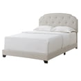 thumbnail image 3 of Tufted Nailhead Trim Full Upholstered Bed in Gray, 3 of 9