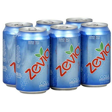 Zevia Cola, 72FO (Pack of 4)