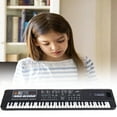 thumbnail image 4 of Dsseng 61 Key Quick Start Electric Keyboard Recording Playback Electronic Piano 2 Power Methods Musical Keyboard for Inspiring Musical Talent Keyboard Piano Starter Kit for Kids, 4 of 10