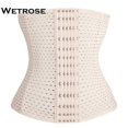 thumbnail image 3 of Mujeres cuerpo Shaper látex goma cintura adelgazar entrenador Underbust corsé Shapewear fajaspangjing, 3 of 4