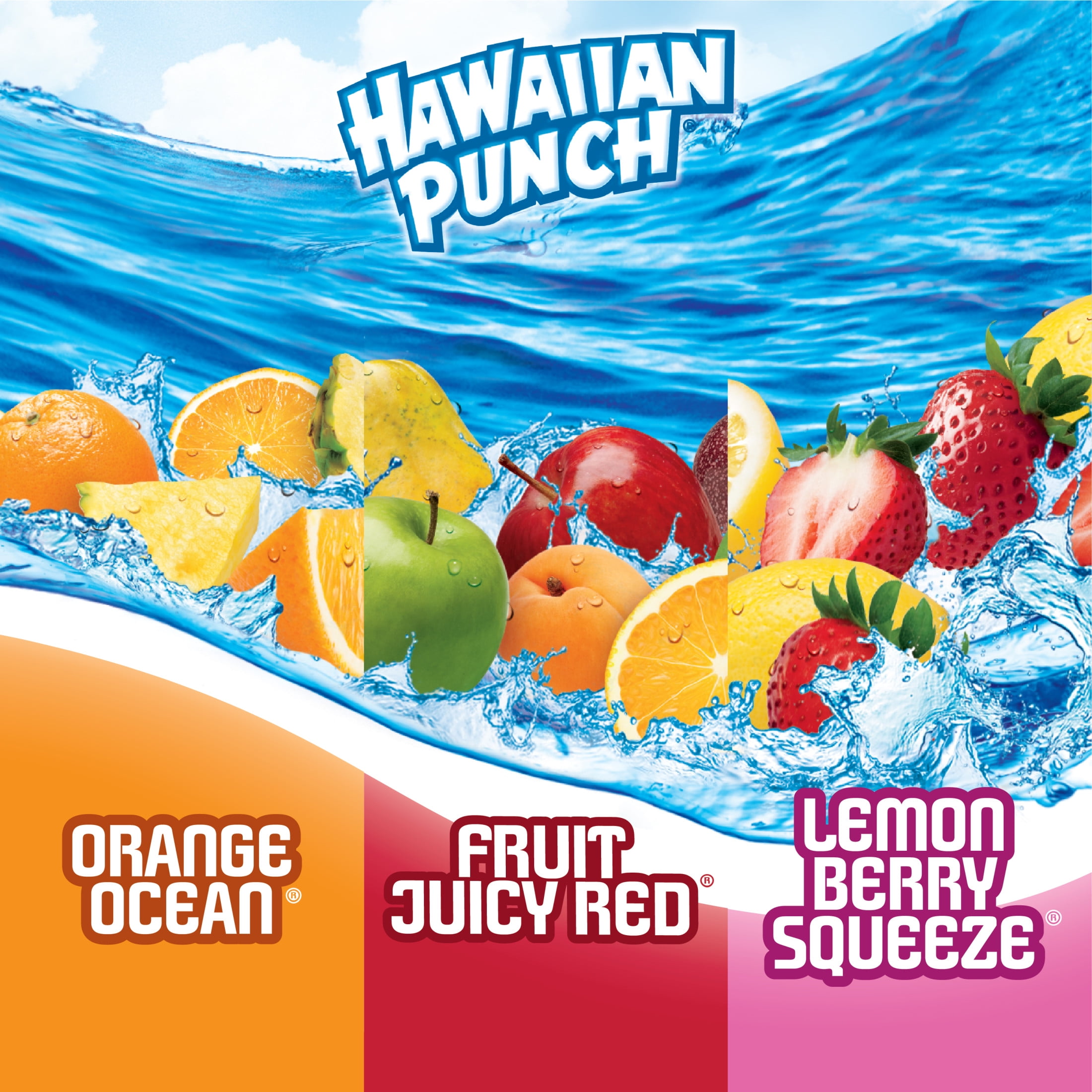 Hawaiian Punch Variety Case Juices, 6.75 Fluid Ounce Box, 40 Count