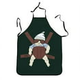 thumbnail image 1 of PENGXIANG Tabliers Amusants Muscles Homme Sexy Motif Femmes Tabliers Ajustables Cuisine Pâtisserie, 1 of 2