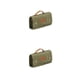 thumbnail image 3 of Toystoory Bolsa para botellas de condimentos para acampar, bolsa para tarros, contenedor de lona, ​​organizador plegable, gran capacidad, Verde oscuro 2piezas, 3 of 6