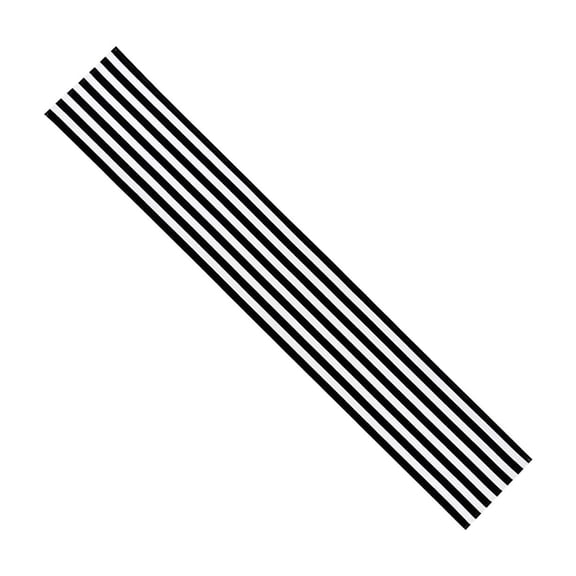 Black and White Striped Table Runner 12''x70'' Polyester Tablecloth Table Decor Machine Washable for Dining Room Home Kitchen Table Décor