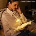 thumbnail image 6 of Sunjoy Tech Clip Book Light with Flexible Hose Stepless Dimmable Rechargeable Eye-caring Pocket-sized LED Reading Lamp for Student, 6 of 7