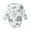 White, variant on YTDSCS Baby Infant Boys Girls Onesies Dinosaur Print Bodysuit 0-24M Newborn Long Sleeve Jumpsuit Unisex Spring Fall Romper