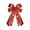Red, variant on Beautynvta Christmas Bow, Large Velvet Bows Decoration, Vintage Ribbon Bows with Christmas Patterns for Christmas Tree Ornaments Wreath Garland Outdoor Indoor Party Decoration