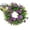 Purple, variant on Artificial Daisy Wreath 12 Inch Eucalyptus Wreath with Daisy Flower Spring Summer Greenery Wreath for Front Door Wall Decor