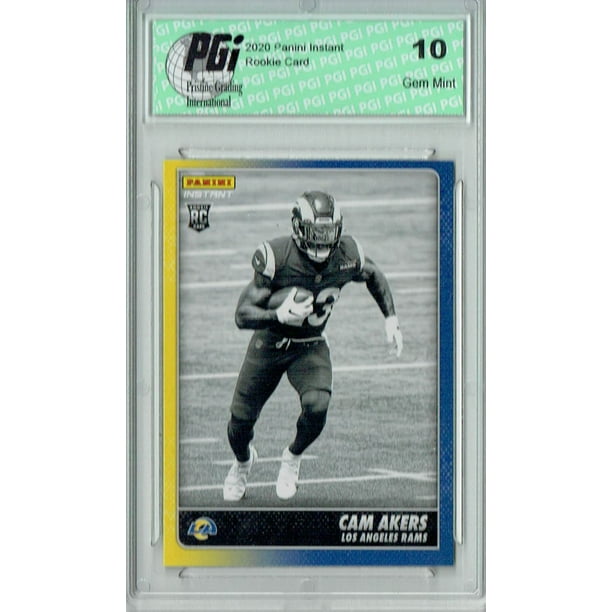 Cam Akers Panini Instant Black White Bw2 1 Of 518 Rookie Card Pgi 10 Walmart Com Walmart Com