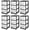 Black, variant on Sterilite Home 3 Drawer Wide Wheeled Plastic Container, Clear (2 Pack)
