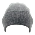 thumbnail image 5 of Empire Cove Knit Cuffed Beanie Hat Cap Warm Winter Men Women Toboggan Heather Grey, 5 of 6