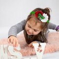 thumbnail image 3 of Christmas Bow Stretch Elastic Headband for Children and Babies Festive Holiday Hair Accessory, 3 of 3