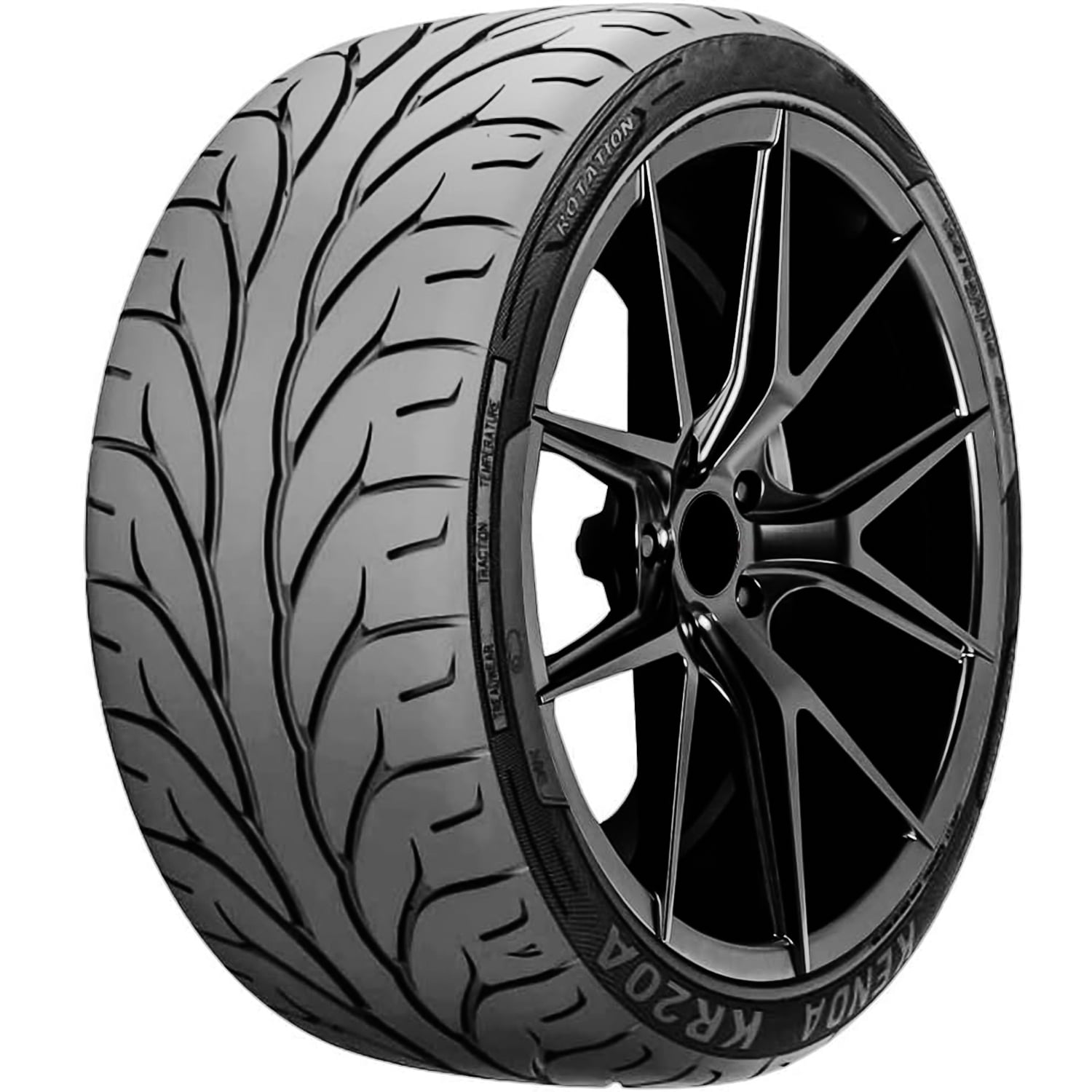 Kenda Kruizer KR20A 205/35R14 75F 4 Ply All-Season Golf Cart One Tire