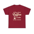 thumbnail image 2 of A Day Without Coffee Is Like Just Kidding T-Shirt, 2 of 2