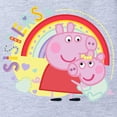 thumbnail image 2 of CafePress - Peppa Pig: Sisters - Cute Infant Baby Football Bodysuit, 2 of 3