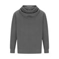 thumbnail image 3 of Turilly Men's Solid Color Corduroy Hoodie Men's Drawstring Hoodie Long Sleeved, 3 of 5