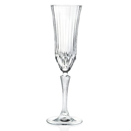 Lorren Home Trends Adagio 5 Oz Crystal Flute Set Of 6 Walmart Com Walmart Com