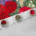 thumbnail image 4 of Erosebridal Spring Flower Floral Black Out Curtains, Retro Artwork Curtains Pack of 2 (42x63 Each), 4 of 6