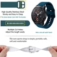 thumbnail image 4 of Correa de repuesto para Xiaomi Mi Watch, correa de silicona para Mi Watch Color 2, correa de reloj para Xiaomi Watch s1/s1 Active Strap, 4 of 4
