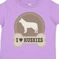 thumbnail image 4 of Inktastic Husky Dog Gift I Love Huskies Boys or Girls Toddler T-Shirt, 4 of 5