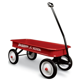 Radio Flyer, Big Red Classic ATW Metal Wagon, All-Terrain Air