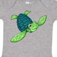 thumbnail image 4 of Inktastic Sea Turtle with Swirls Boys or Girls Baby Bodysuit, 4 of 5