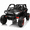 Black, variant on Sunnyfree 24 Volt Ride on Toys for Kids, 4WD Electric Power UTV Wheels with 800W Motors, Remote Control, 2 Seater, Spring Suspension, LED Light, Roll Cage, Storage Space, Green