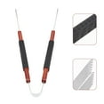 thumbnail image 4 of Monyance Wood Handle Grill Tong Stainless Steel BBQ Tongs with Wood Handle for Outdoor Grilling(17.17X2.36X1.38Inches), 4 of 11