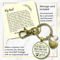 thumbnail image 2 of Aunt Gutsy Goodness Bronze Metal Keychain Because Of Your Love Sentimental Gift Family Adult Female Jewelry, 2 of 8