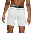 thumbnail image 3 of Nike Pro Dri-FIT Mens Shorts X-Large White/Black/Black, 3 of 5