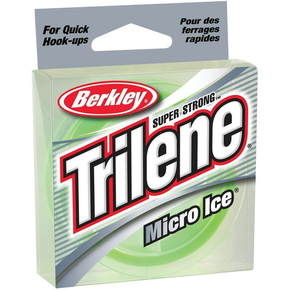 Berkley Trilene® Micro Ice® Monofilament Fishing Line, Solar, 4 lb Test Strength, 110 yd