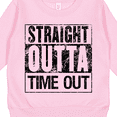 thumbnail image 3 of Inktastic Straight Outta Time out Toddler Sweatshirt, 3 of 4