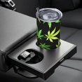 thumbnail image 2 of Athenstics Marijuana Leaf Coffee Cup 20 Oz Stainless Steel Mug With Lid Mens Womens Travel Mug Birthday Gifts Vacuum Insulated Tumblers Cups Mugs, 2 of 6