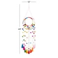 thumbnail image 3 of DecMode 12"W, 49"H Metal Bohemian Wall Decor, Multi Colored, 1-Piece, 3 of 9