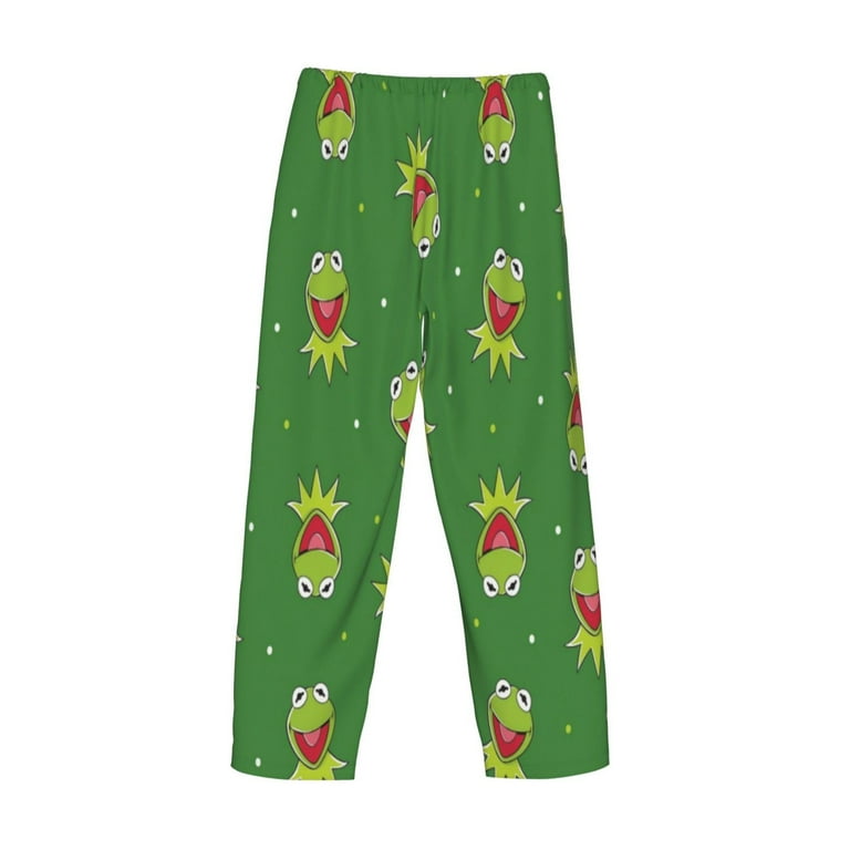 Mens Ke-Rmit The Fro Pajama Pants Soft Lightweight Pajama Pants