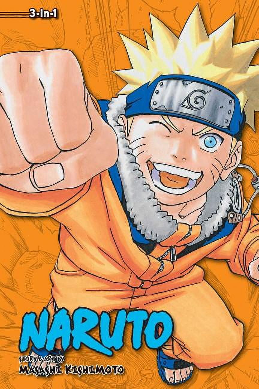 【初版】NARUTO First Edition Vol 1 2 3 Set 初版】NARUTO First Edition Vol 1 2 3 Set Naruto 3-in-1 Edition