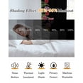 thumbnail image 4 of Easter Tulip Blackout Curtains 90 Inch Length 2 Panels Set for Living Room Bedroom, Spring Watercolor Country Flower Plant Privacy Window Treatment Thermal Insulated Black Out Drapes 52"x90", 4 of 8