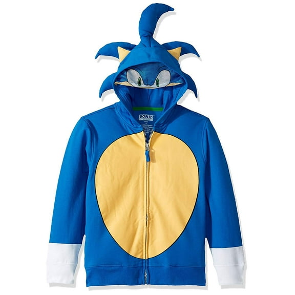 SEGA Kids' Sonic The Hedgehog Costume Hoodie