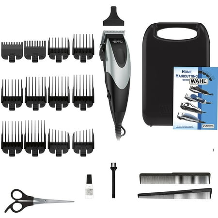 - Wahl 20 PIECE Hair Clippers Combo Kit with Powerful Durable Motor and Adjustable Taper Lever